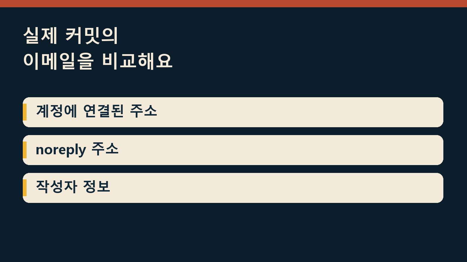 GitHub 비공개 커밋 잔디 표시 — 실제 커밋의 이메일을 비교해요: 계정에 연결된 주소 / noreply 주소 / 작성자 정보